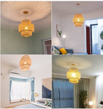 bambo ceiling light