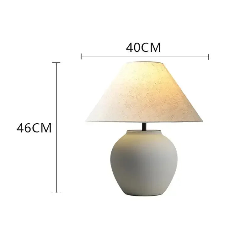 beige ceramic table lamps