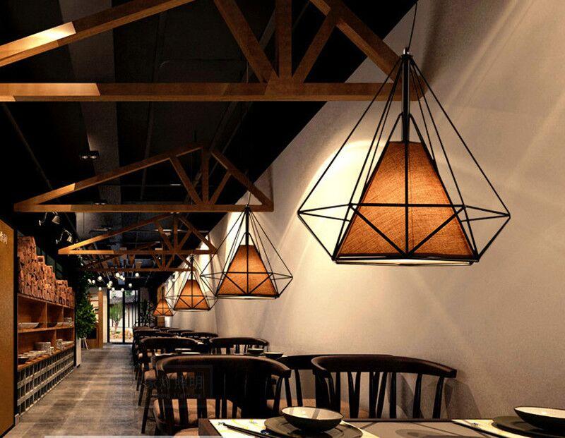 cage pendant light for restaurant