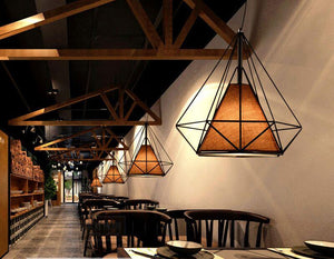 cage pendant light for restaurant