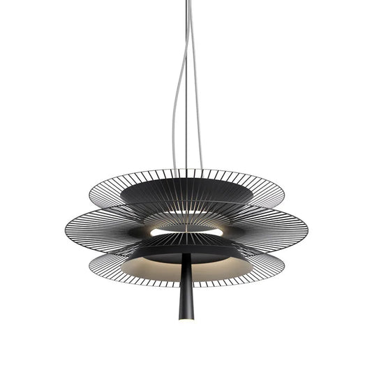 gravity 2 chandelier black