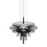 black round gravity 2 chandelier