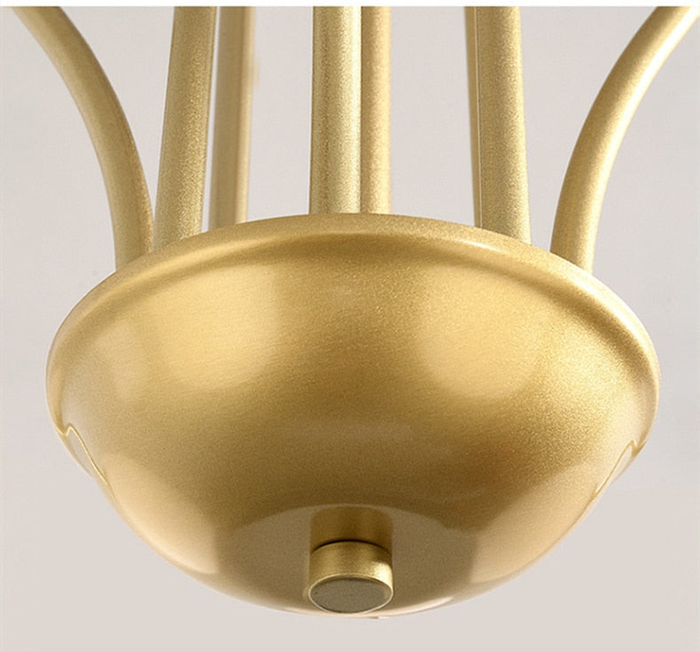 brass socket chandelier