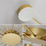 brass sputnik chandelier modern
