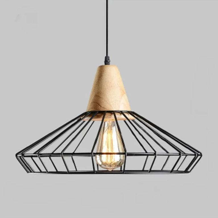 cage pendant light fixture