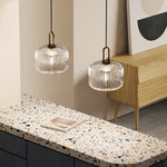 clear glass pendant light shade