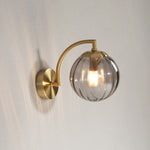 coffe globe wall sconce