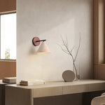 cone wall light stone