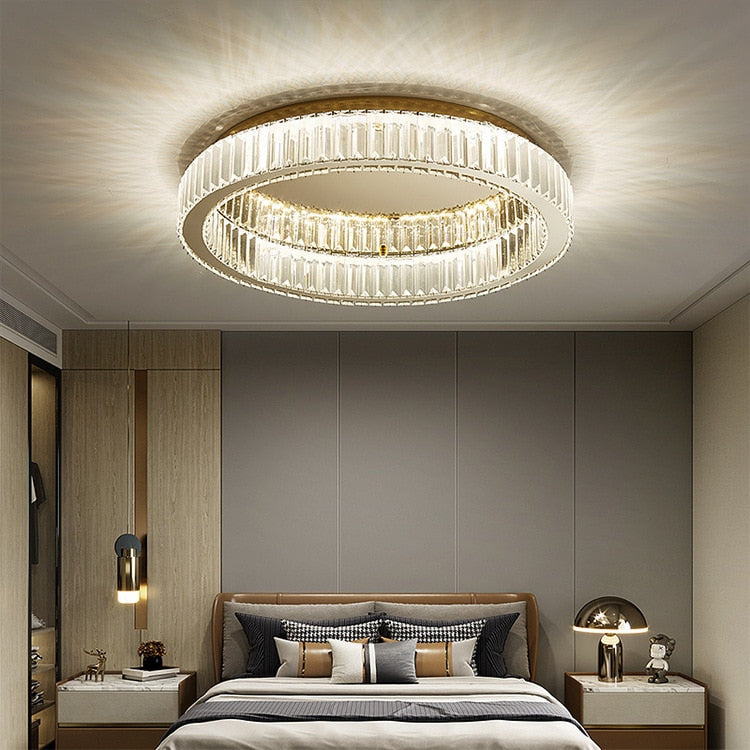 crystal ceiling lights flush mount​