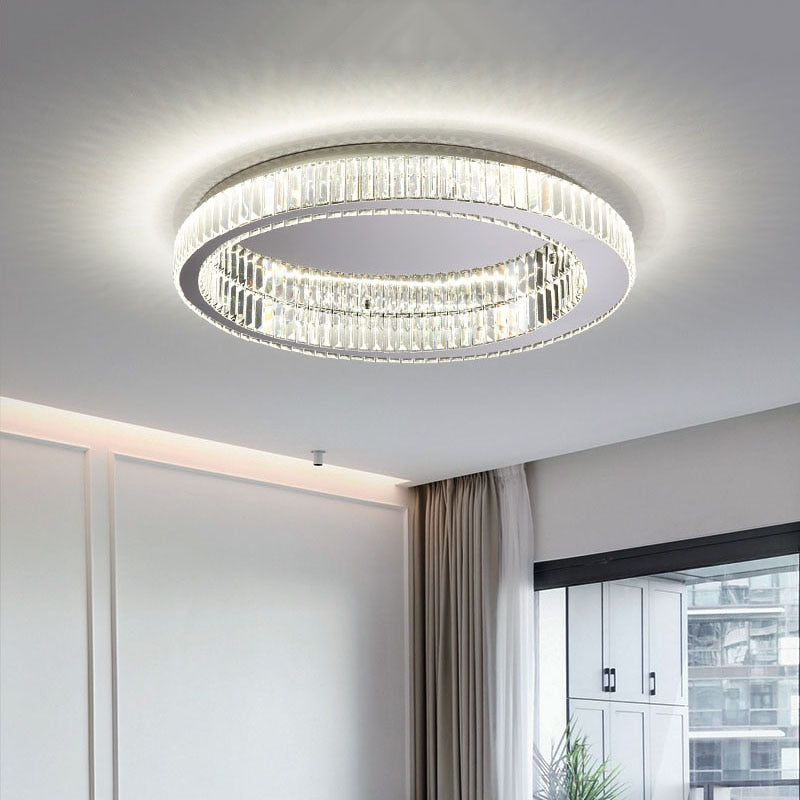 crystal light fixtures ceiling