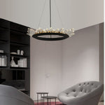 crystal living chandelier