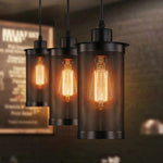 cylinder pendant lights