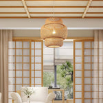 dining room bamboo lamp