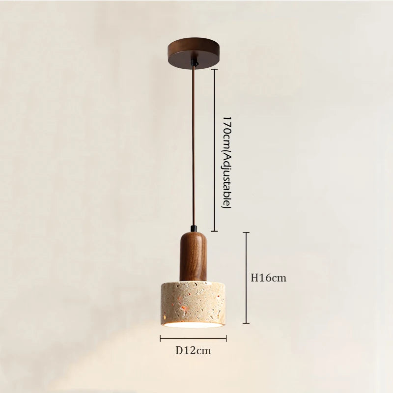 droplight stone pendant lamp