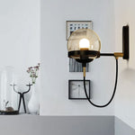 globe sconce light