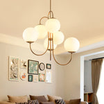 globe chandelier modern for living room