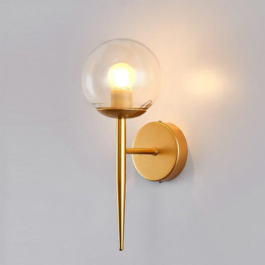 globe wall light