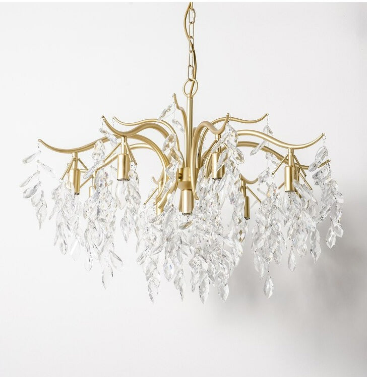 gold modern schonbek chandelier
