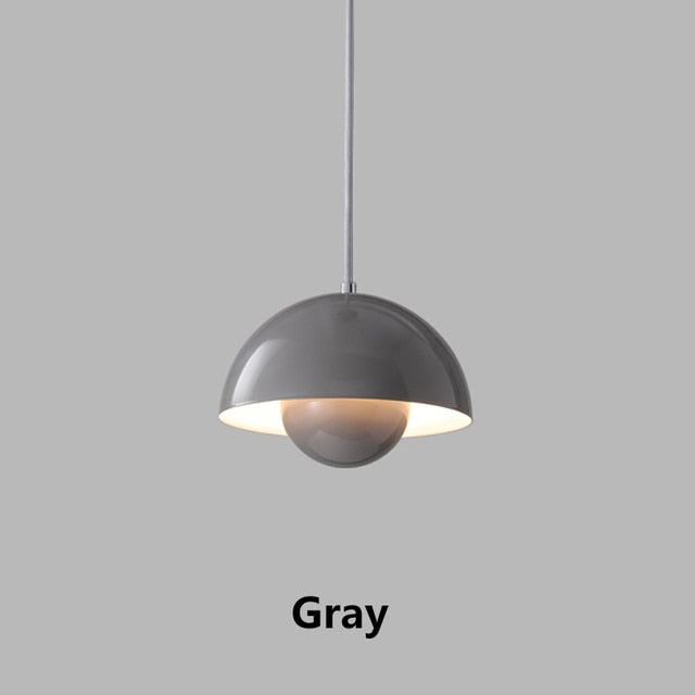 grey flowerpot pendant