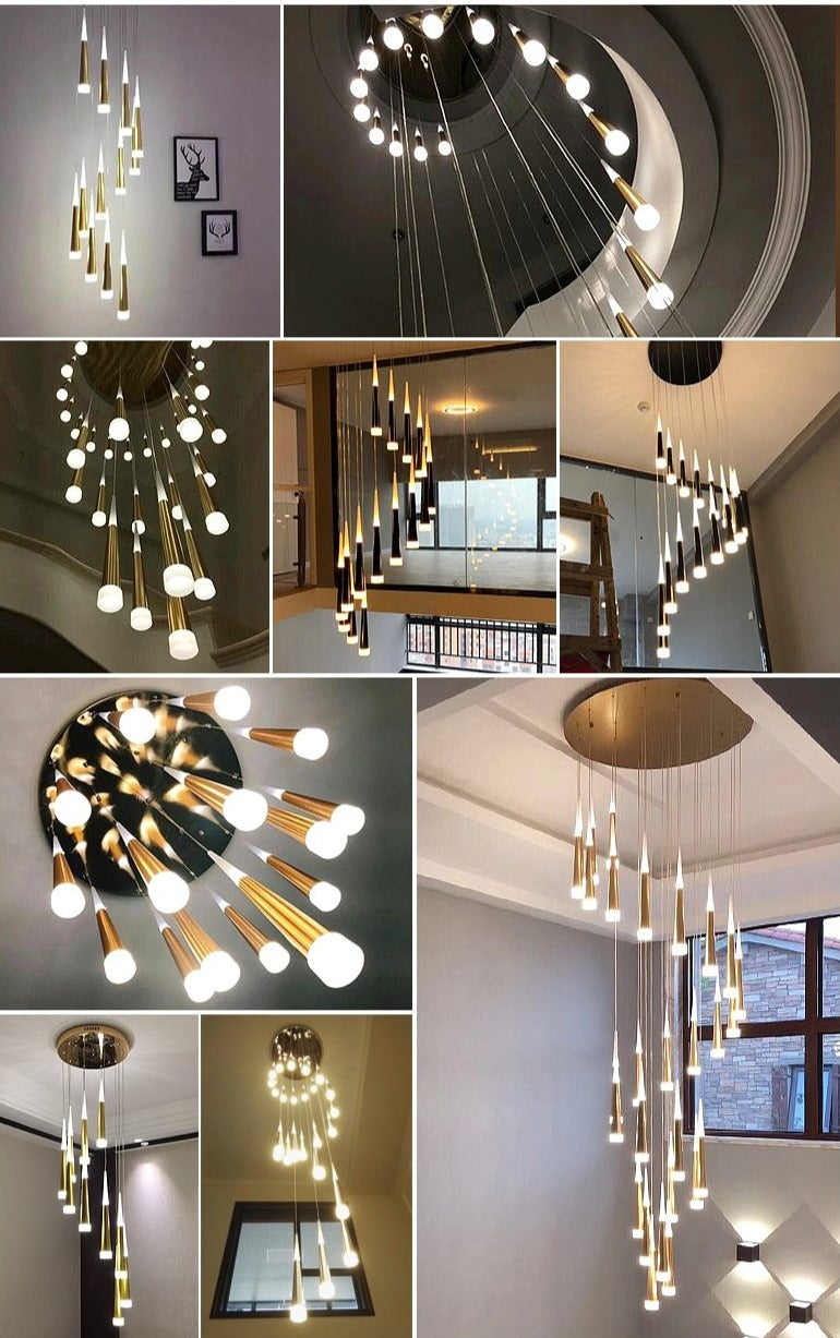 raindrop chandelier