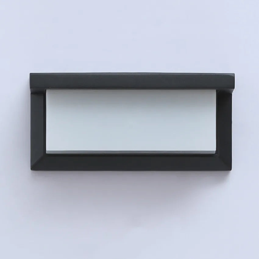 modern led outdoor horizontal wall lights