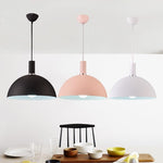 large dome pendant light dining room
