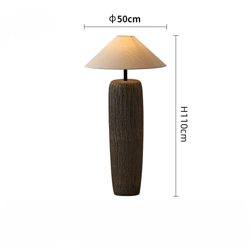 large ceramic floor lamp