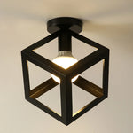 modern cage ceiling light cover