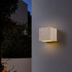 lighting a stone wall​ square