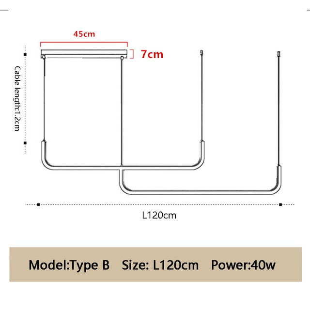 linear led light fixture