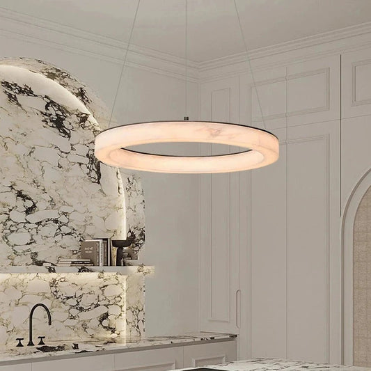 Luxury Marble Round Chandelier