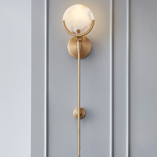 Modern Sconce Wall Light installed in a living room