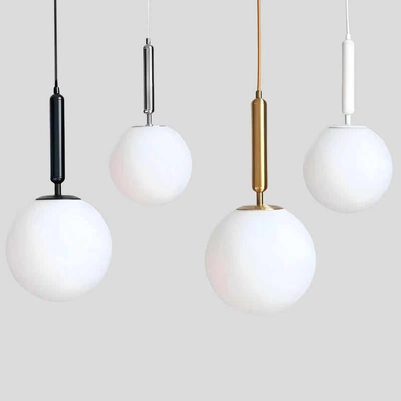 milk glass pendant light | Lighting homei