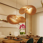 modern bamboo pendant lights