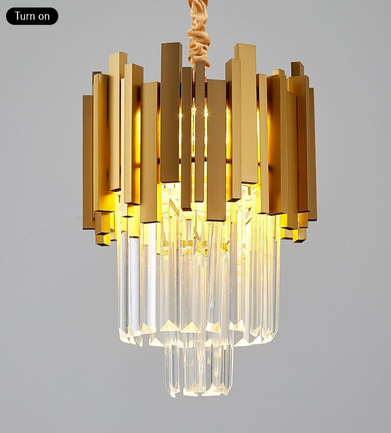 modern crystal chandelier