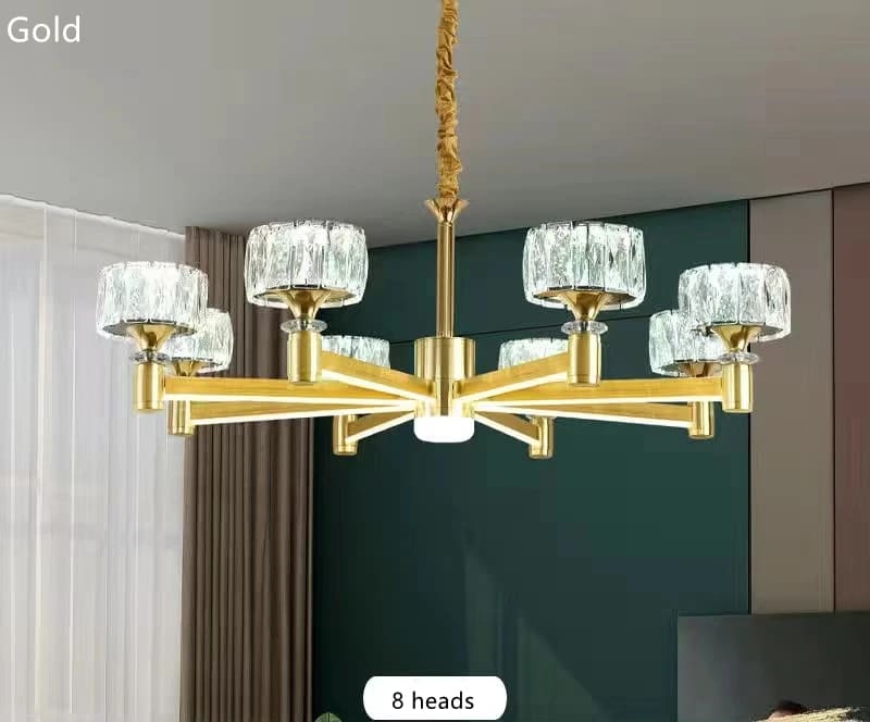 modern crystal chandelier