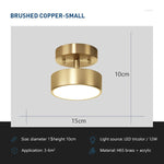 modern flush mount ceiling light gold