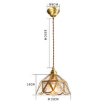 modern stained glass pendant light​