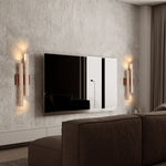 modern stone wall sconce