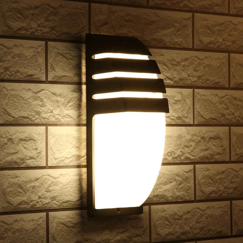 montion sensor radar wall light for outdoor