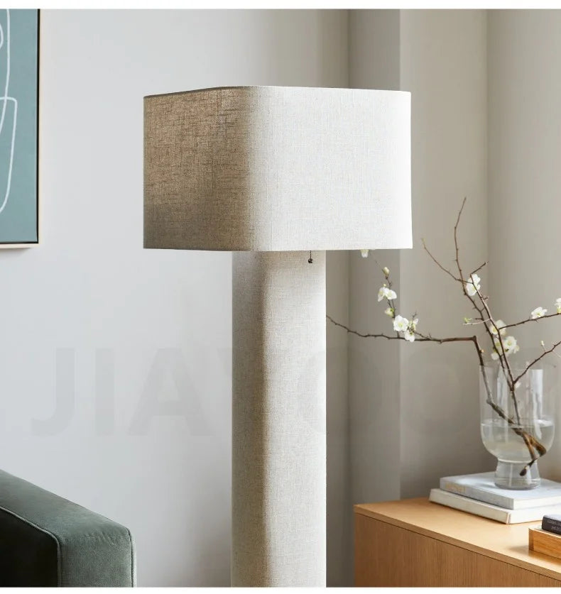 natural floor lamp