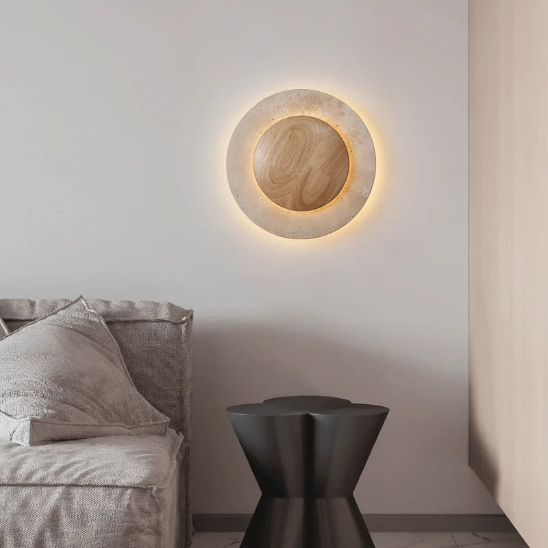 natural stone wall lamp led