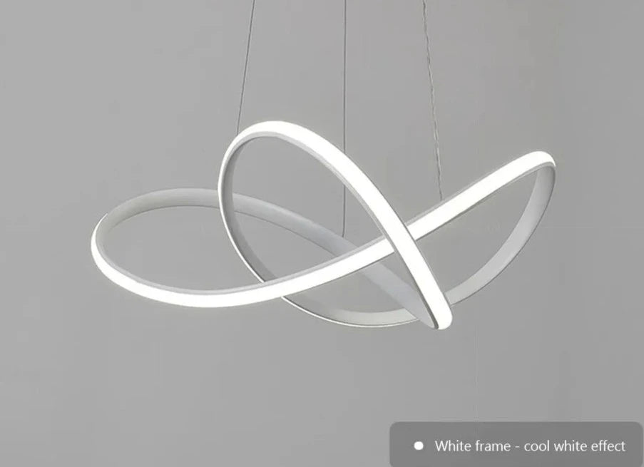 orbie white acrylic chandelier