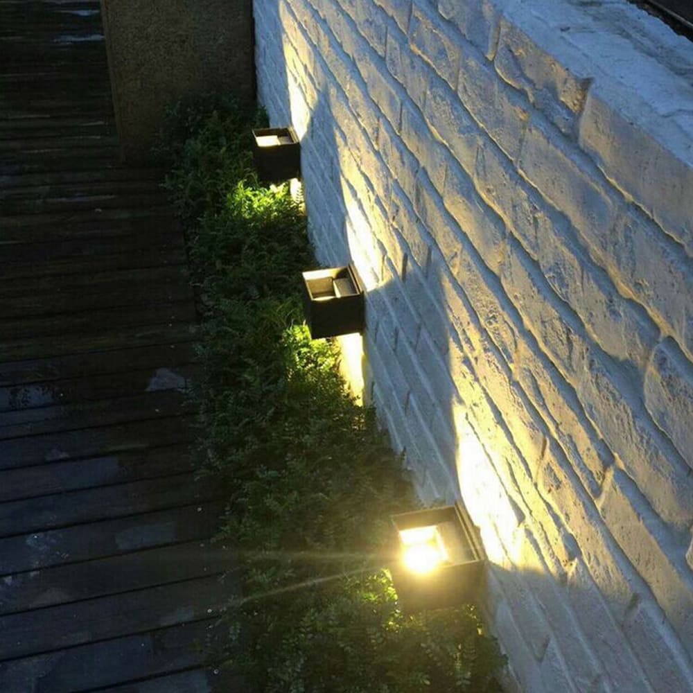 outdoor square wall lights