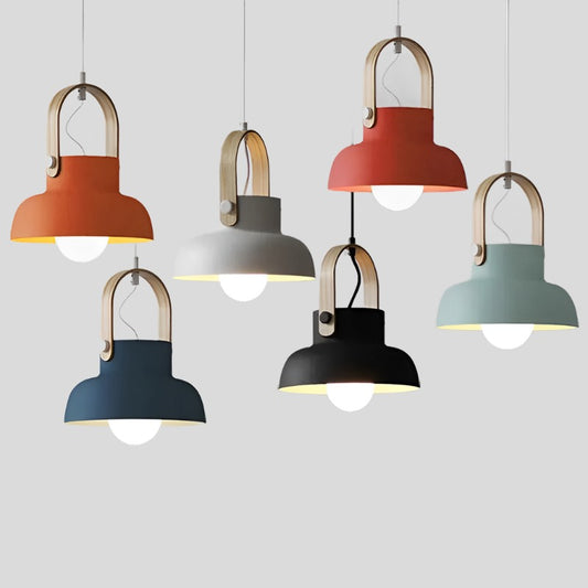 pastel nordic pendant light