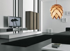 pine cone light living room