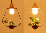 plant hanging light