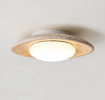 plate round ceiling light fixture