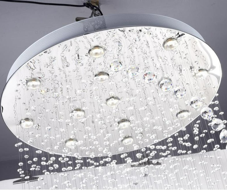raindrop round chandelier