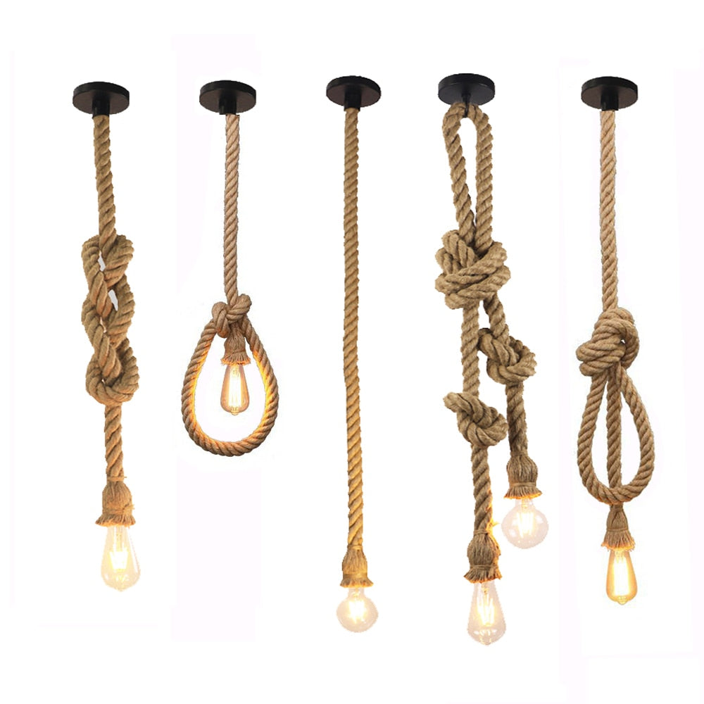 rope hanging light